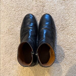 Frye Men's Black Leather Ankle Boots